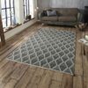 textured wool rug