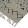 handwoven cotton rug